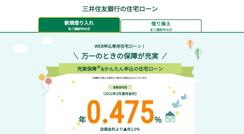 三井住友銀行住宅ローン