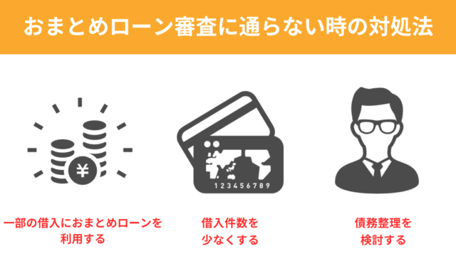 200万円のおまとめローン審査に通らない時の対処法